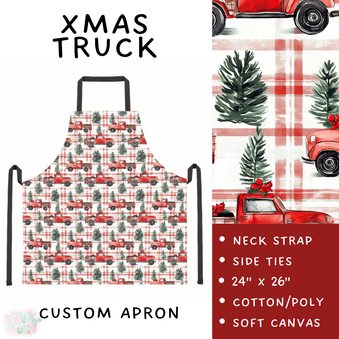Batch #591 - Baking Spirits Bright 3 - Closes 9/28 - ETA mid/late Nov - Xmas Truck Apron