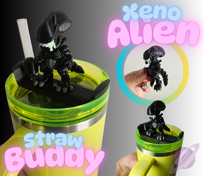 XENO ALIEN-3D PRINTED STRAW BUDDY