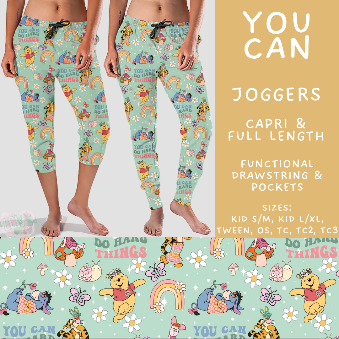 Batch #594 - Magical Faves 25 - Closes 10/5 - ETA early Dec - You Can Full and Capri Length Joggers