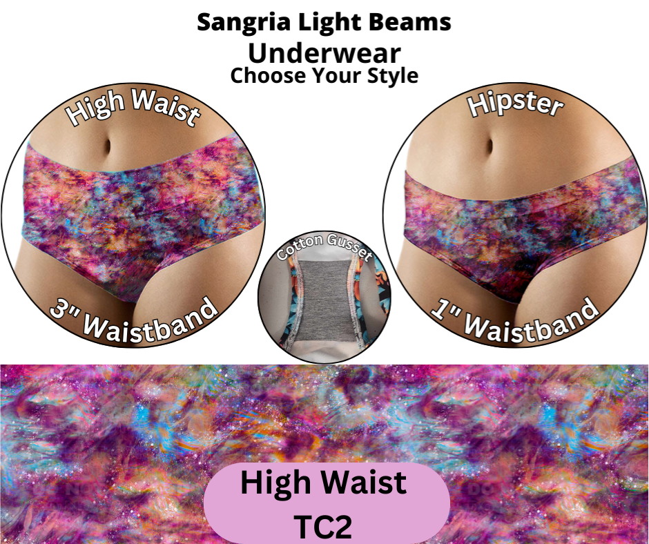 Sangria Light Beams Underwear