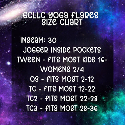 ROSE GLITCH-YOGA FLARES 7-PREORDER DUE 10/2