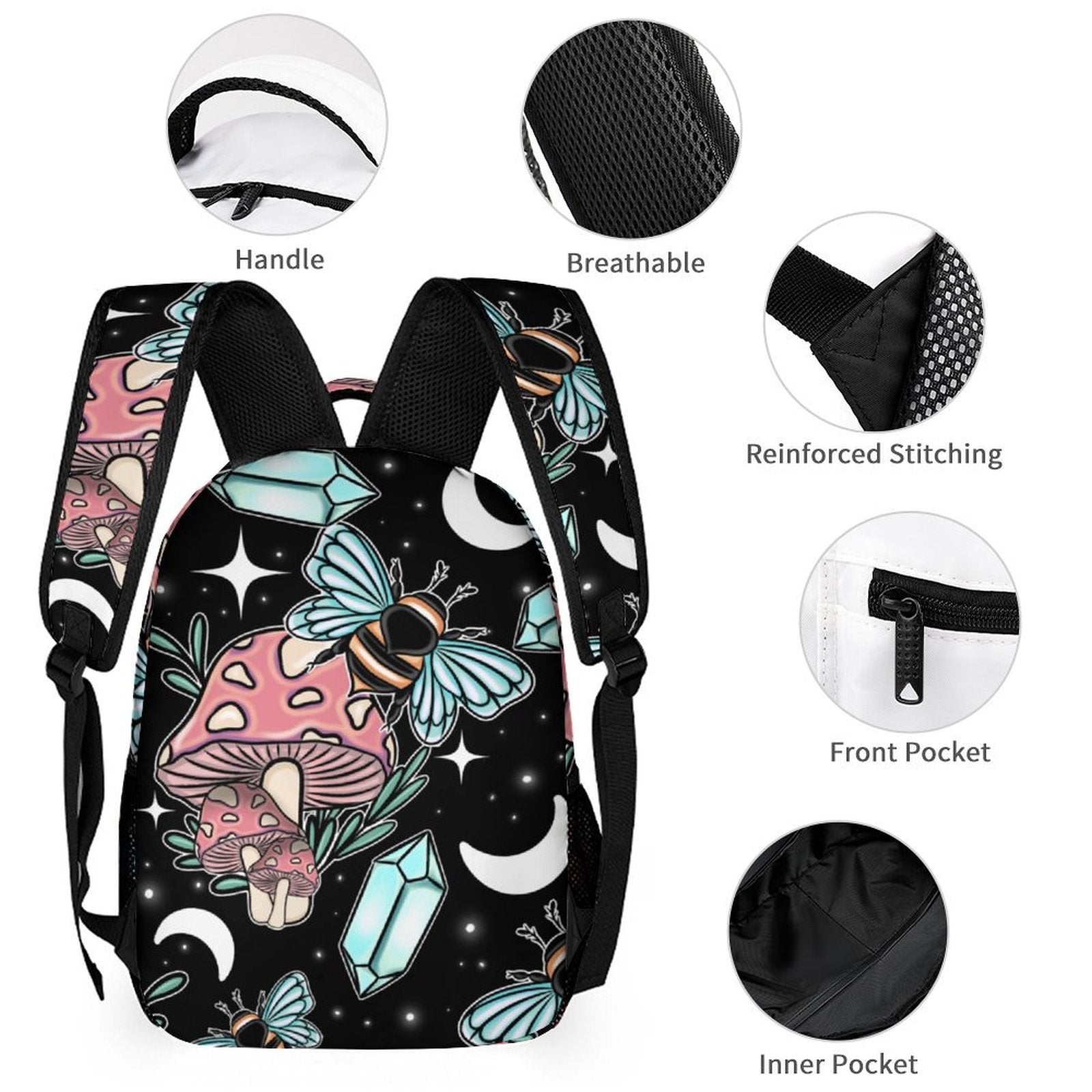 TURQ FLORAL - CUSTOM BACKPACK SETS PREORDER CLOSING 9/18