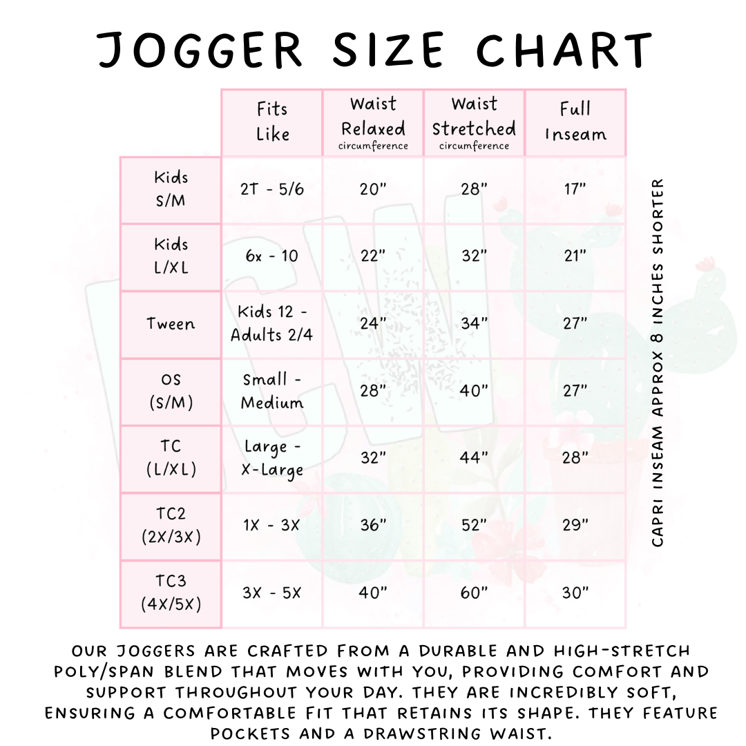 Batch #574 - HalloThanksMas - Closes 8/24 - ETA mid/late October - Gift Time Full and Capri Length Joggers