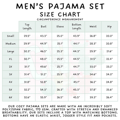 Batch #580 - Fall Family Pajamas 2 - Closes 9/4 - ETA early Nov - Turkey Poke Men's Pajama Set