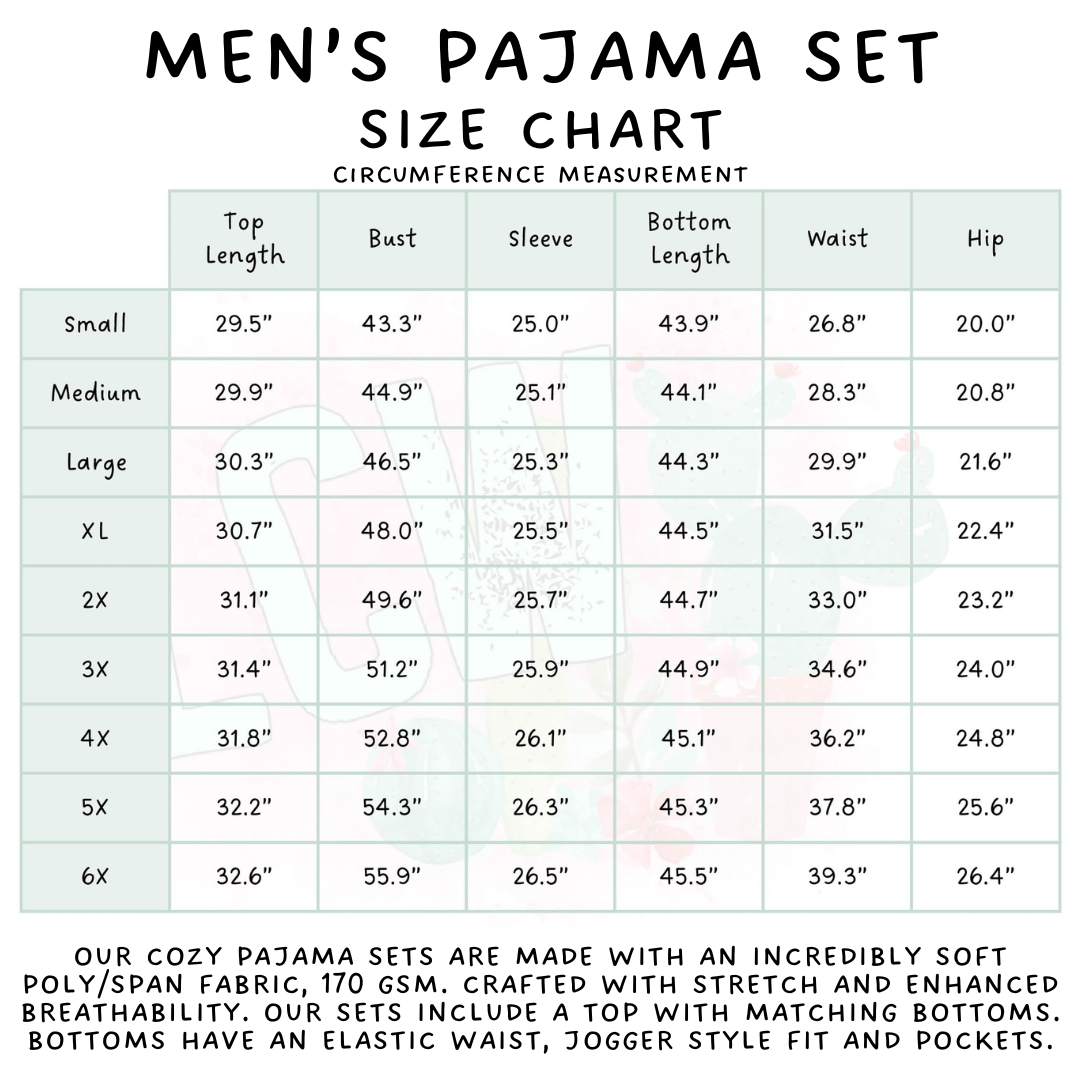 Batch #580 - Fall Family Pajamas 2 - Closes 9/4 - ETA early Nov - Fall Dogs Men's Pajama Set