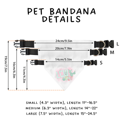 Batch #576 - Pet Gear 2 - Closes 8/28 - ETA late October - Blue Hallo Pet Bandana