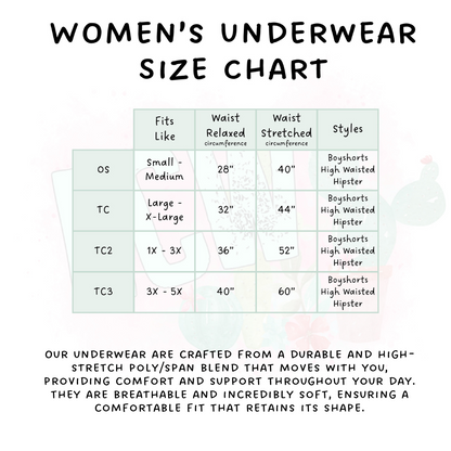 Batch #612 - Valentine's Matching Underwear - Closes 11/11 - ETA mid Jan - SM Lolly Women's Underwear