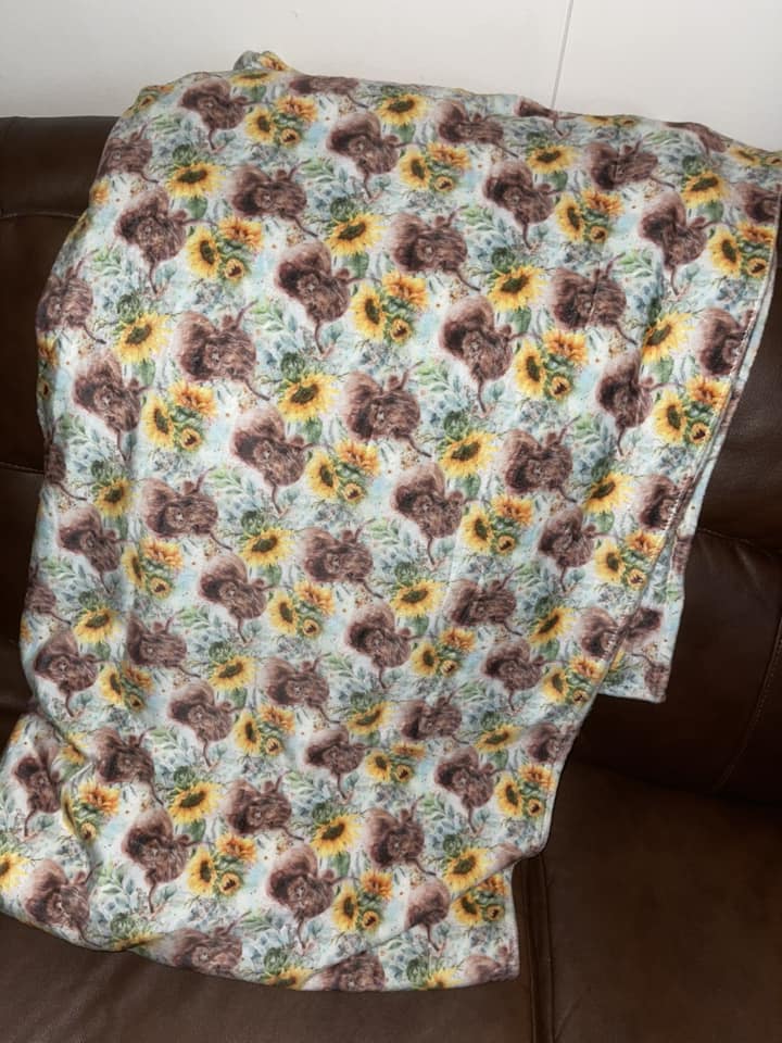 VILLS FLORAL - OVERSIZED THROW BLANKET 11 - PREORDER CLOSING 2/2