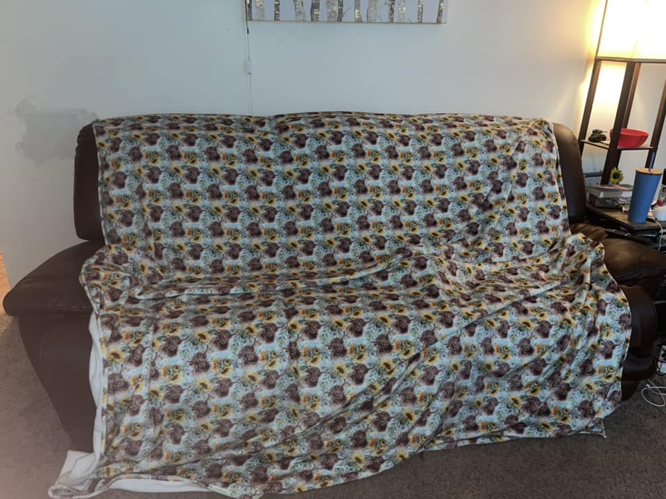 WILDFLOWERS - OVERSIZED THROW BLANKET 11 - PREORDER CLOSING 2/2