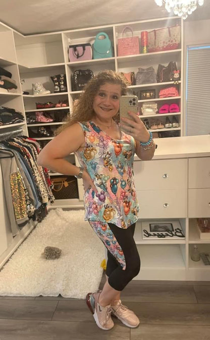 WATERCOLOR DAISY-PPO 13- TOPS AND BOTTOMS-PREORDER CLOSING 6/15