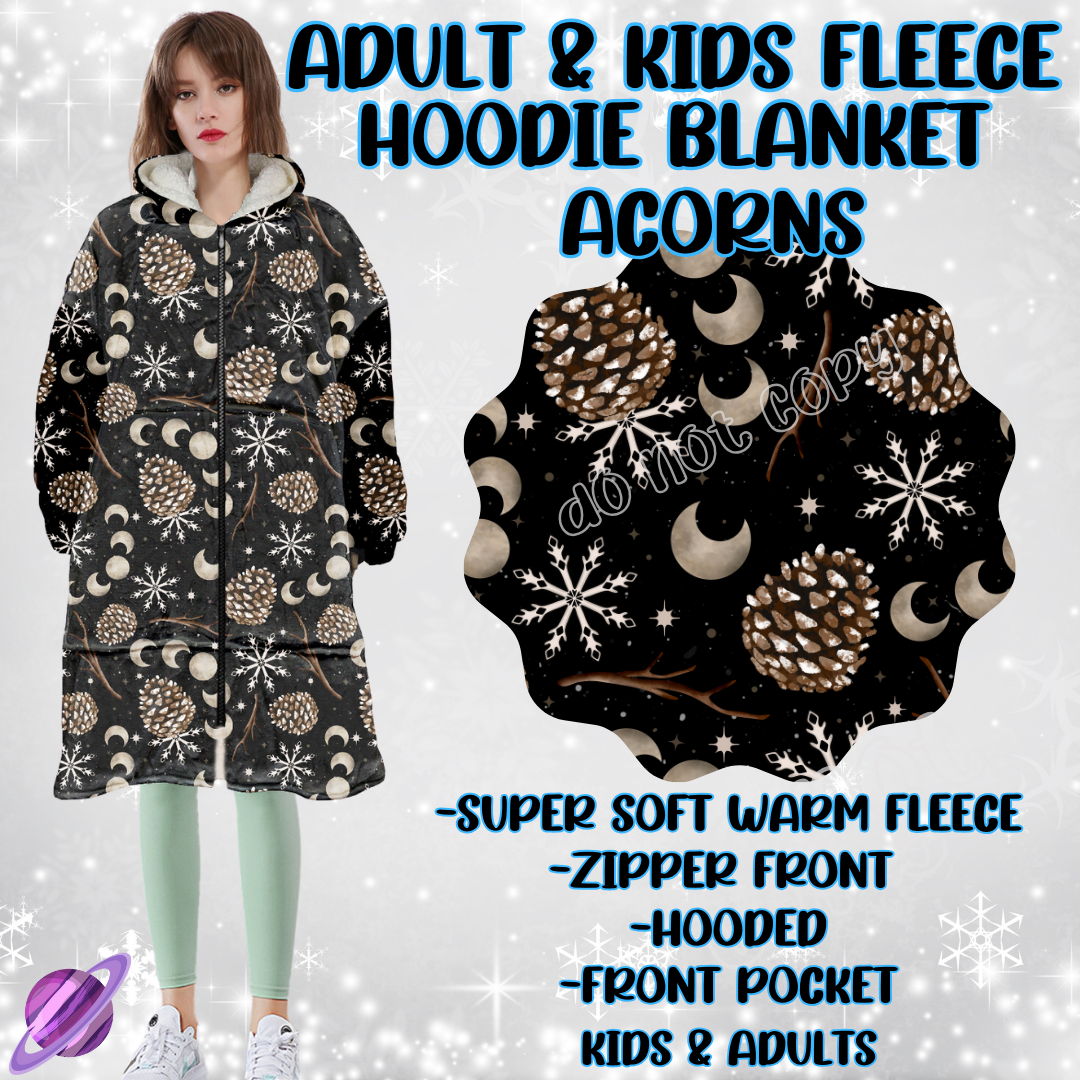 ACORNS - HOODIE BLANKET RUN PREORDER CLOSING 12/18