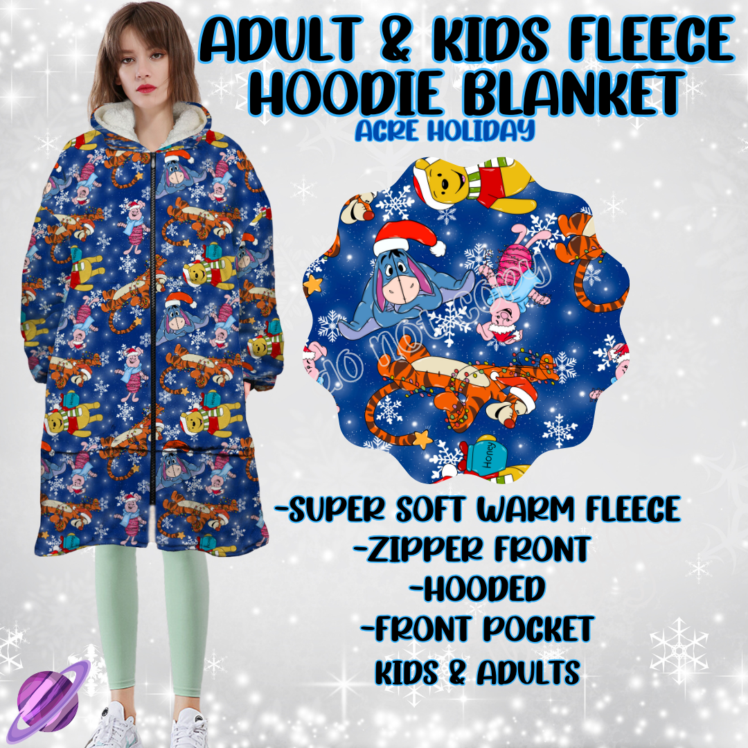 ACRE HOLIDAY-HOODIE BLANKET RUN-PREORDER CLOSING 9/28 ETA NOV