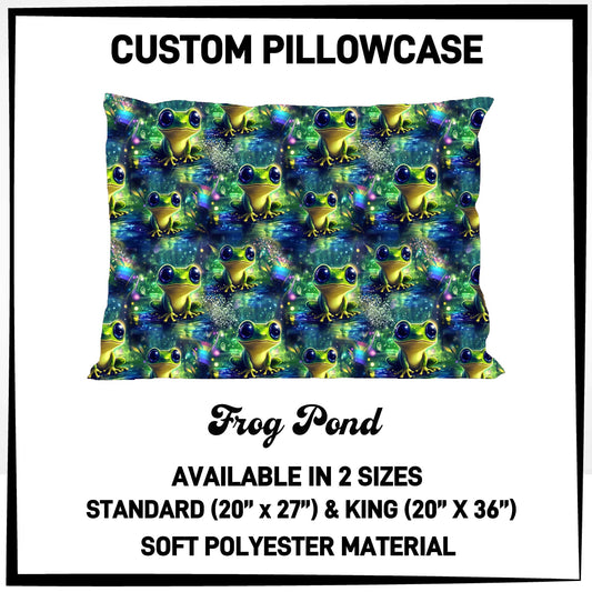 7PWS - Frog Pond Pillowcase - Preorder Due 10/7 ETA: Late Nov