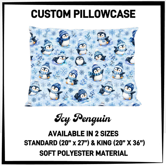 7PWS - Icy Penguin Pillowcase - Preorder Due 10/7 ETA: Late Nov