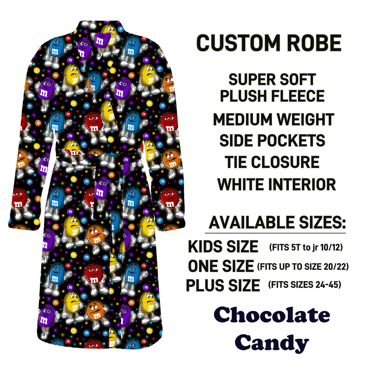 CU4R - Chocolate Candy Robe - Preorder Due 10/14 ETA: Mid-Dec