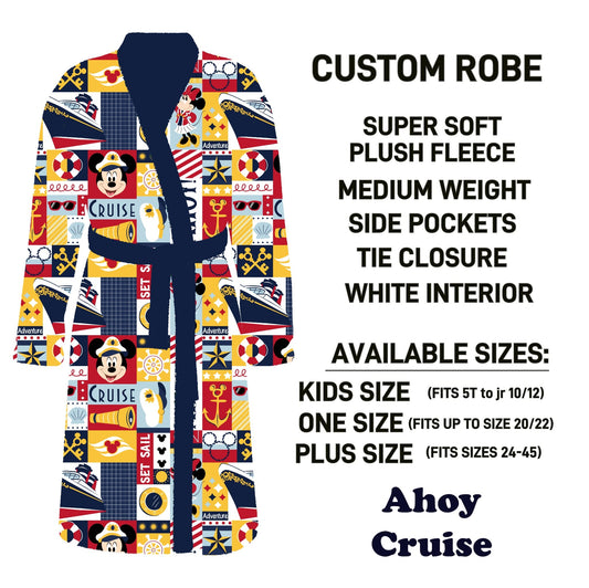 CU4R - Ahoy Cruise Robe - Preorder Due 10/14 ETA: Mid-Dec