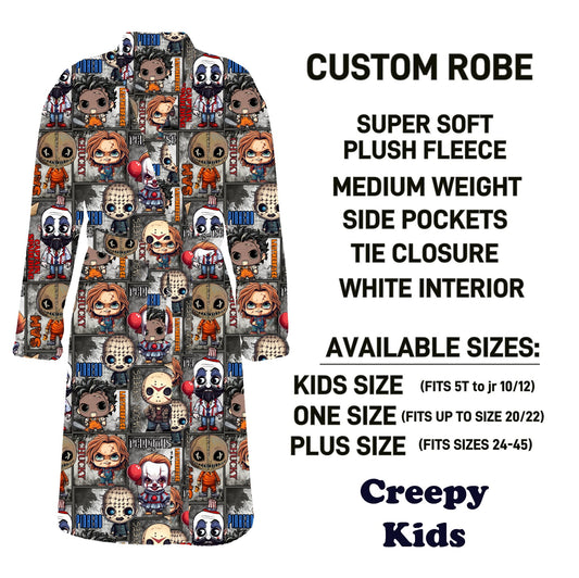 CU4R - Creepy Kids Robe - Preorder Due 10/14 ETA: Mid-Dec