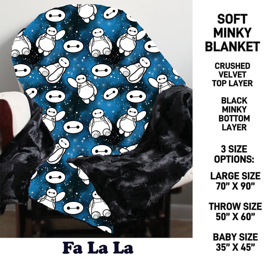 MN8K - Fa La La Minky Blanket - Preorder Due 10/18 ETA: Early Dec