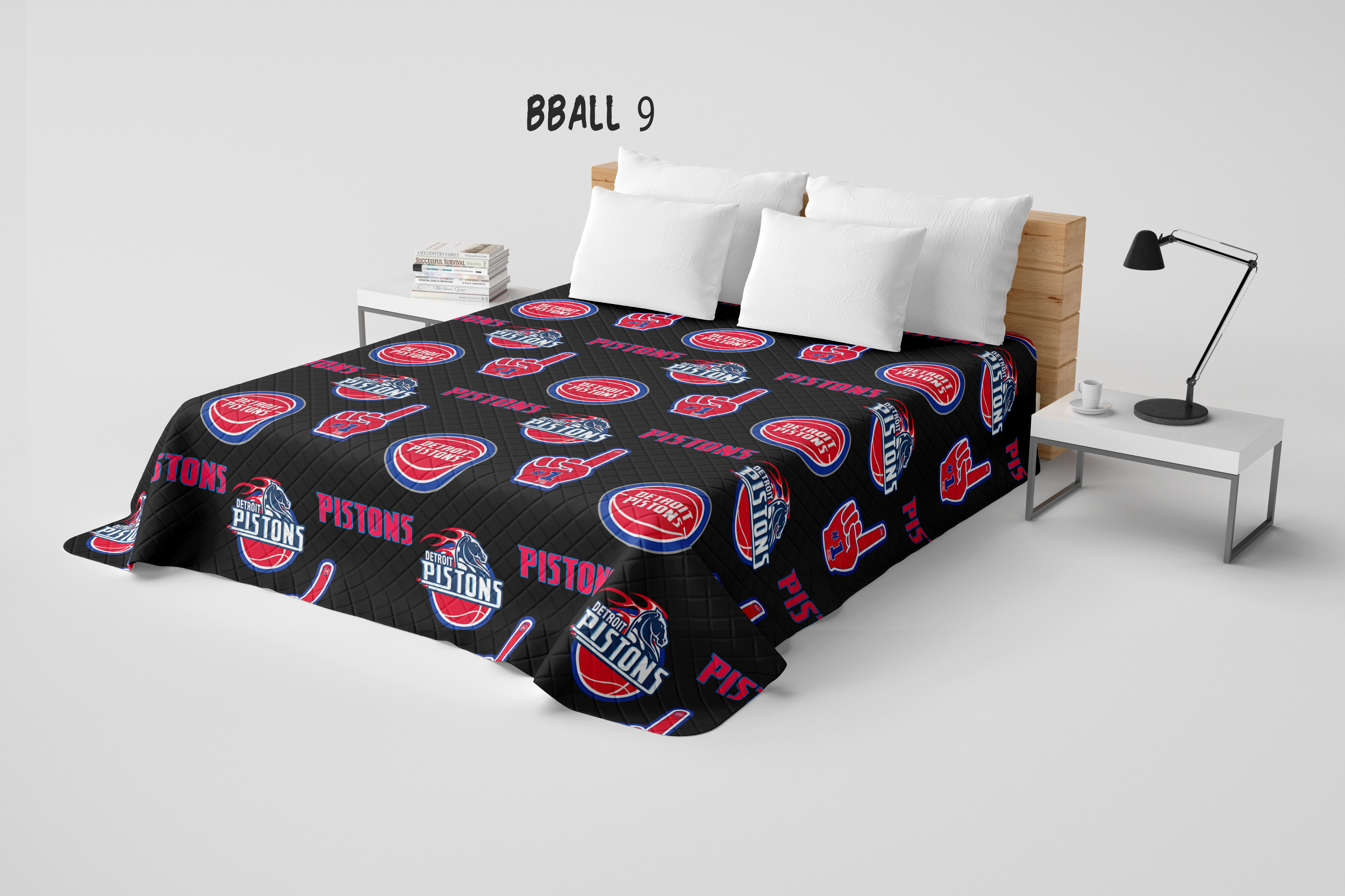 SPORTS RUN 3- BBALL 9 QUILT