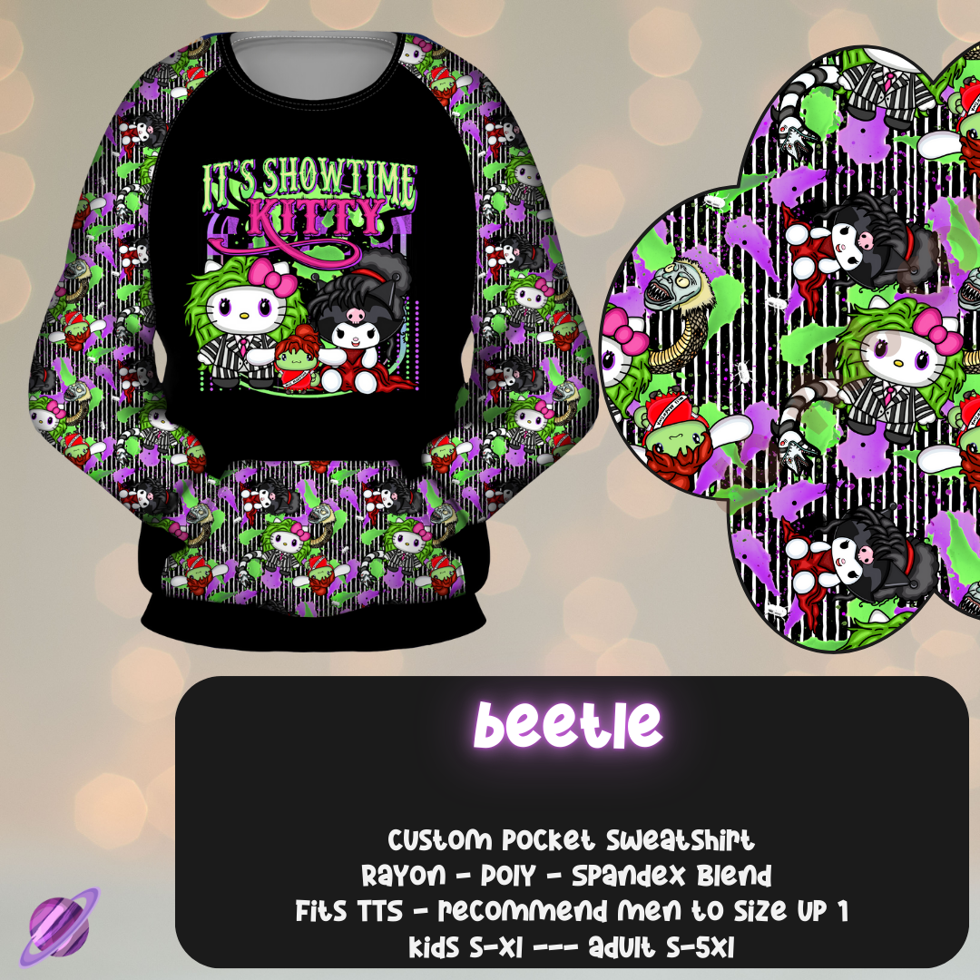 BEETLE - POCKET SWEATSHIRT - KITTY COSPLAY RUN CLOSING 11/15