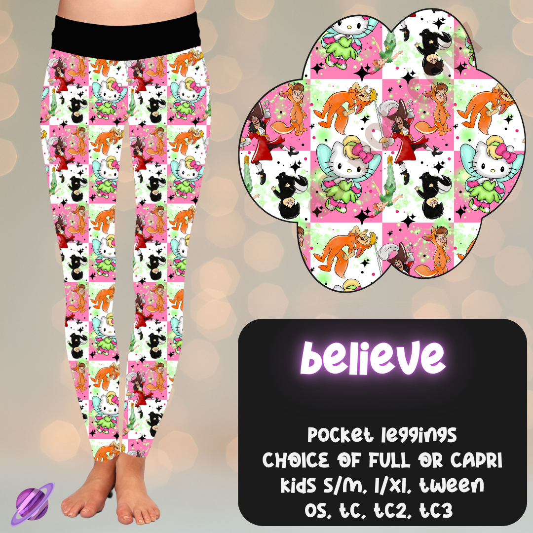 BELIEVE - LEGGING/JOGGER/LOUNGER - KITTY COSPLAY RUN CLOSING 11/15