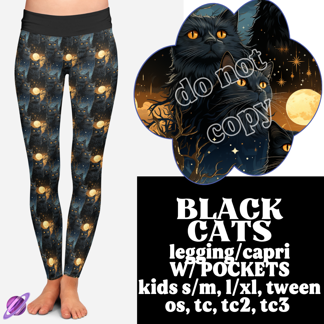 BLACK CAT - B84- LEGGING