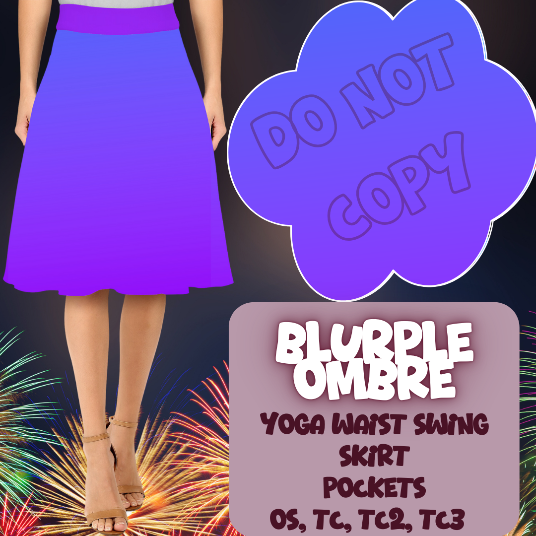 BLURPLE OMBRE - SKIRT/LEGGING/JOGGER/LOUNGER - OMBRE RUN 3 PREORDER CLOSING 1/17