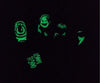 BOOGIE Nail Wraps Glows in the Dark