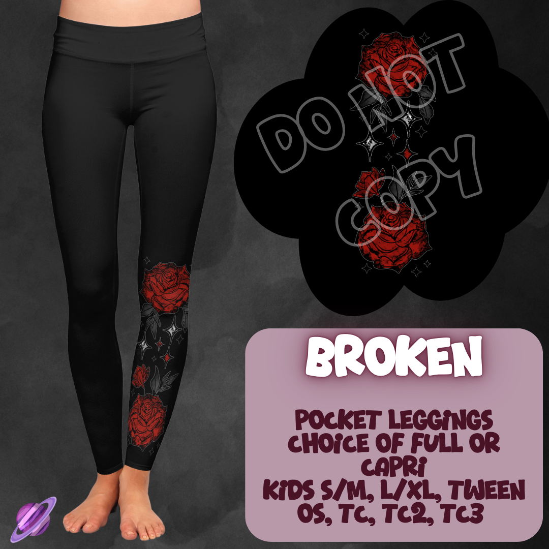 BROKEN - ONE LEG SIMPLE SETS RUN 2 - LEGGING/CAPRI PREORDER CLOSING 1/31