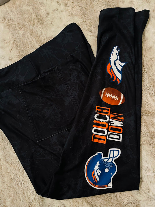 Denver Boncoos Full Length Leggings with Pockets