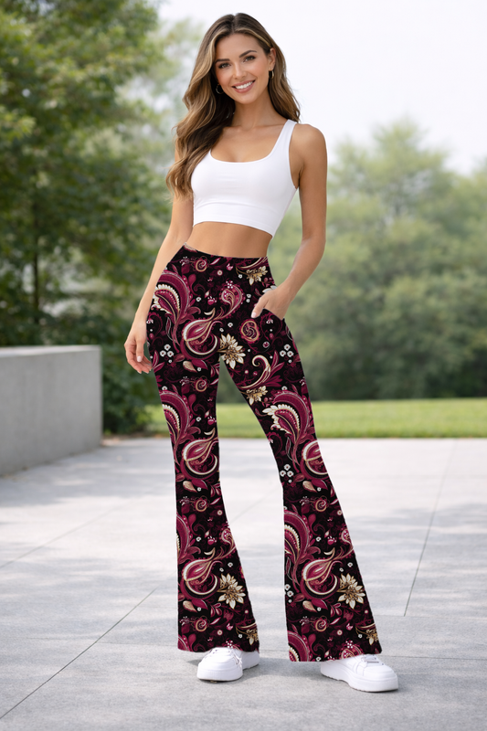 BURG PAISLEY-YOGA FLARE 7 RUN- CLOSING 4/22