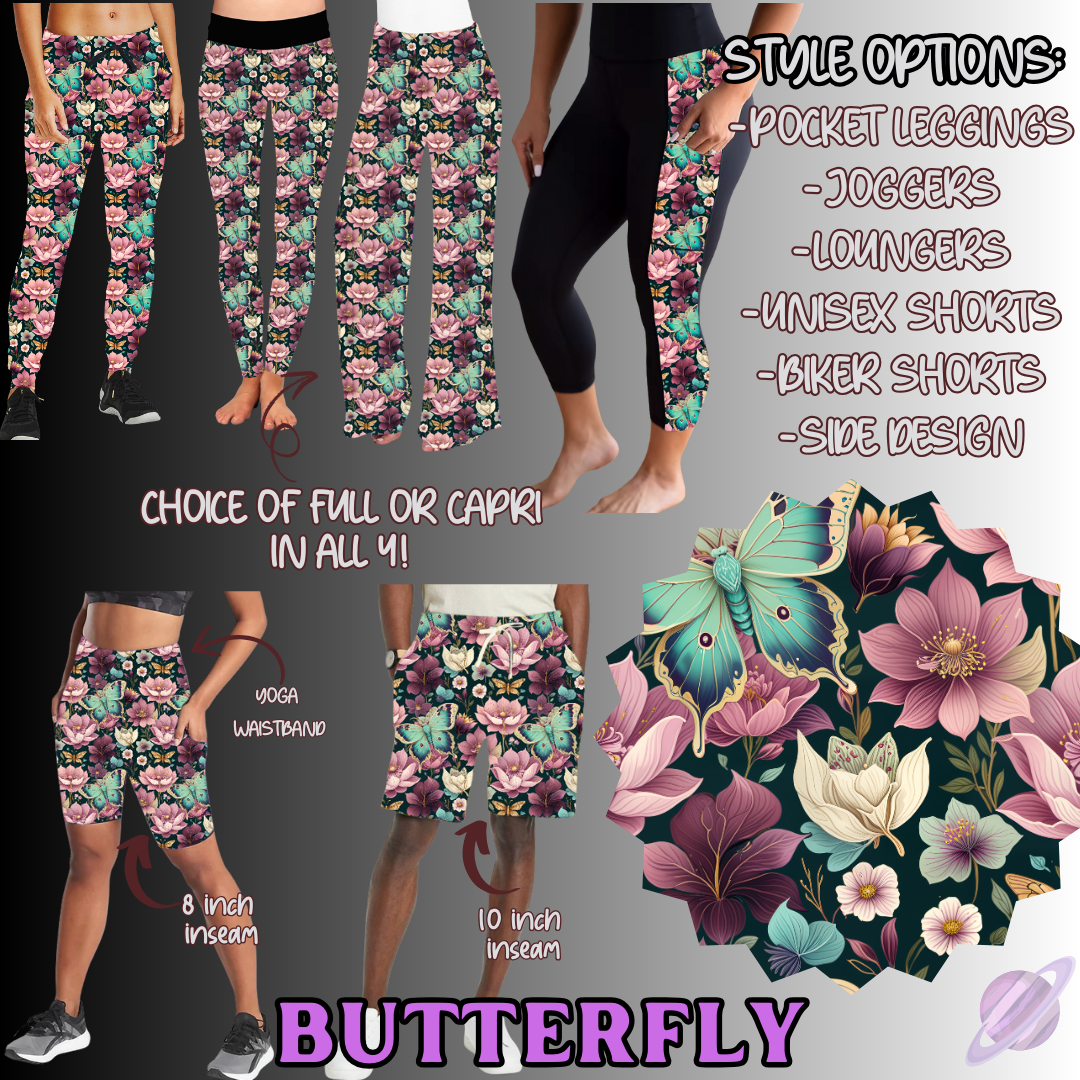 BUTTERFLY-BATCH 120 PREORDER-6 STYLES OF BOTTOMS-PREORDER CLOSING 12/18
