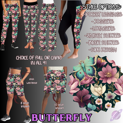 BUTTERFLY-BATCH 120 PREORDER-6 STYLES OF BOTTOMS-PREORDER CLOSING 12/18