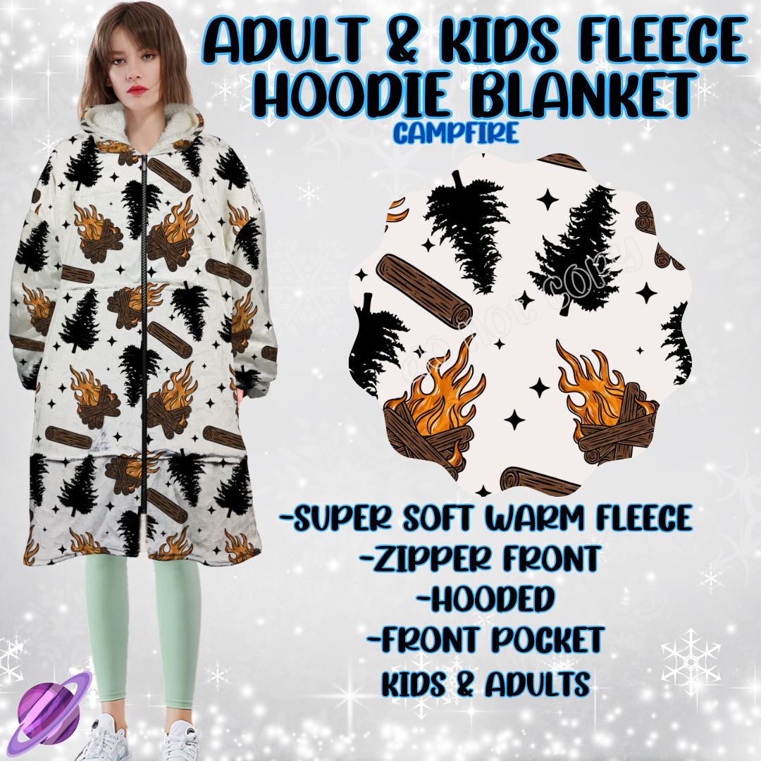 CAMPFIRE-HOODIE BLANKET RUN-PREORDER CLOSING 9/28 ETA NOV