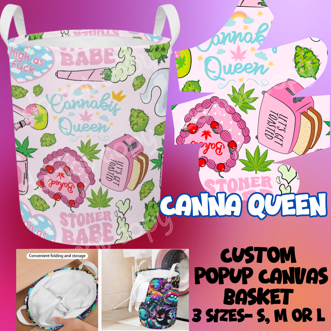 CANNA QUEEN - STORAGE BASKETS - PREORDER CLOSING 12/4