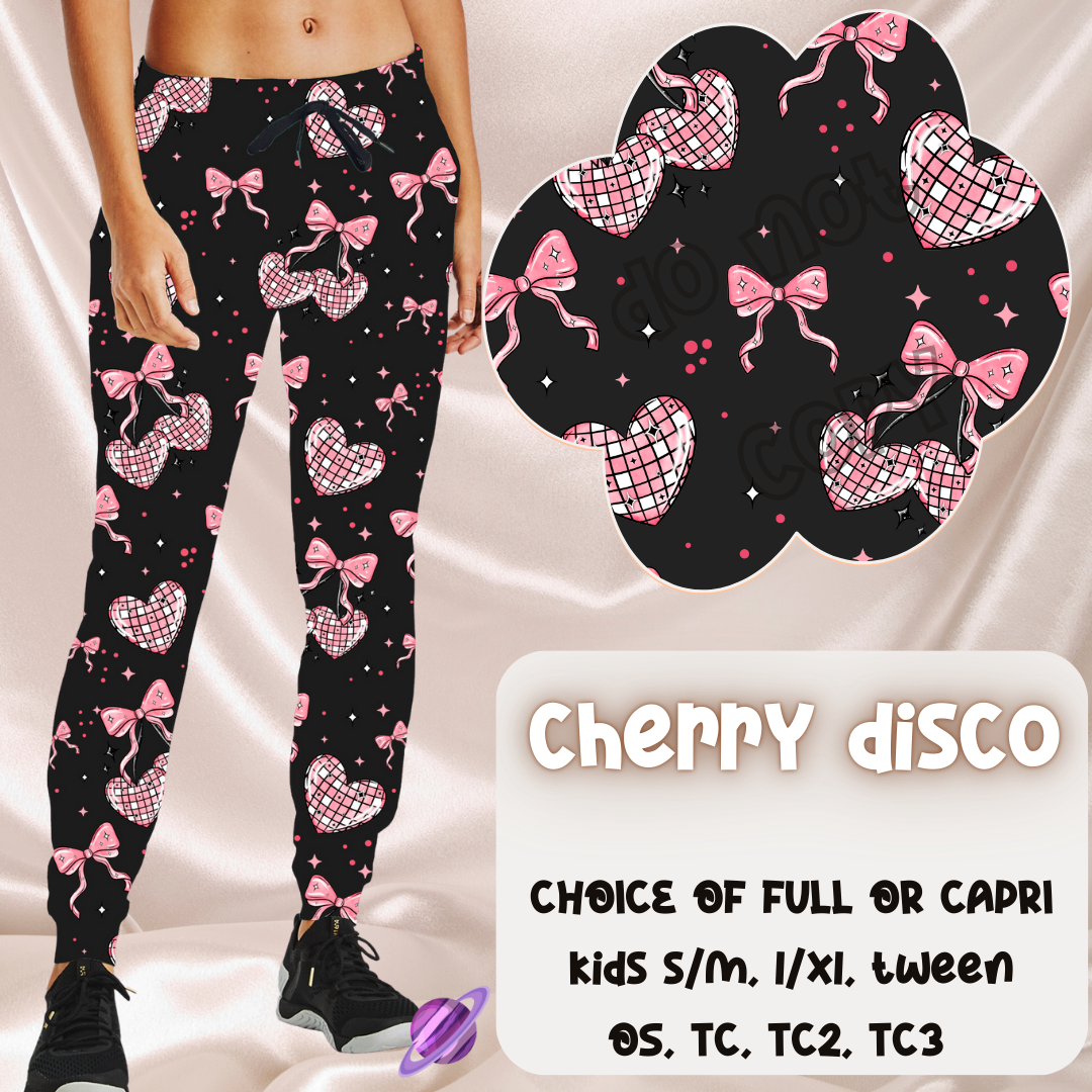 CHERRY DISCO - LEGGING/JOGGER/LOUNGER - POCKET SWEATERS & BOTTOMS PREORDER CLOSING 11/17