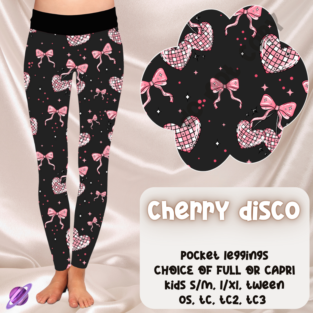 CHERRY DISCO - LEGGING/JOGGER/LOUNGER - POCKET SWEATERS & BOTTOMS PREORDER CLOSING 11/17