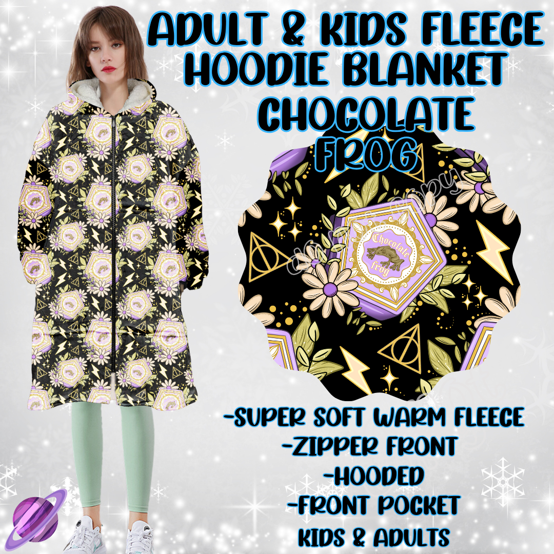 CHOCOLATE FROG - HOODIE BLANKET RUN PREORDER CLOSING 12/18