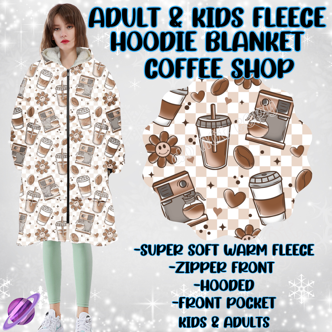 COFFEE SHOP - HOODIE BLANKET RUN PREORDER CLOSING 12/18