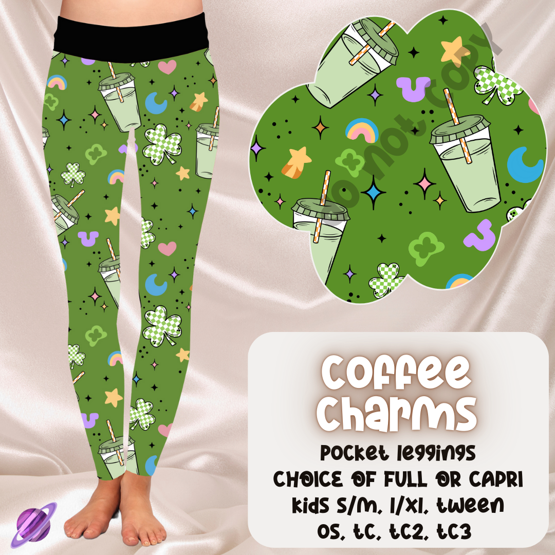 COFFEE CHARMS - LEGGING/JOGGER/LOUNGER - POCKET SWEATERS & BOTTOMS PREORDER CLOSING 11/17