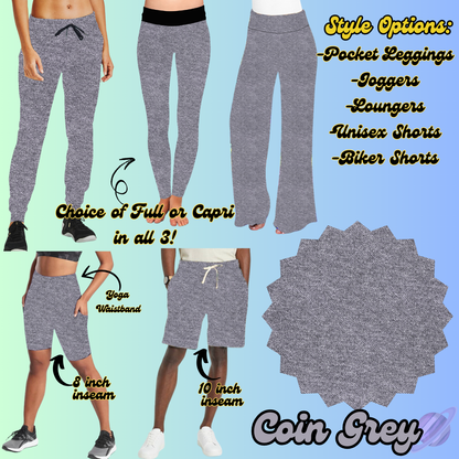 COLORFUL DENIM RERUN-COIN GREY-BOTTOMS 5 STYLES-PREORDER CLOSING 12/22