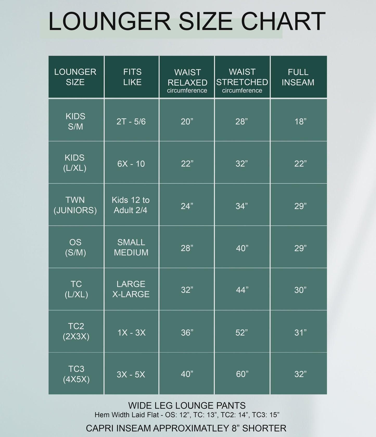 B268 - Preorder Clover Vines Lounge Pants (Closes 12/28. ETA mid Feb.)