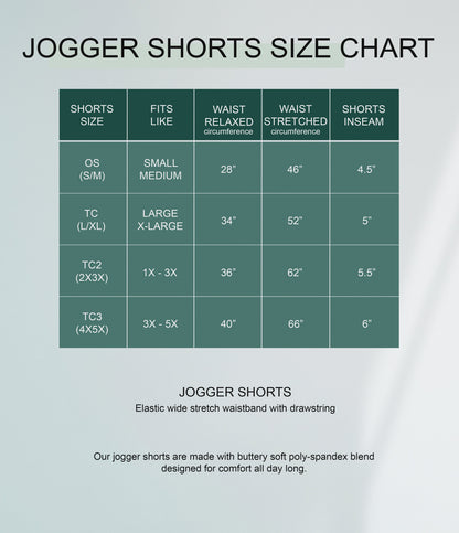 RTS - Geometric Pattern Jogger Shorts