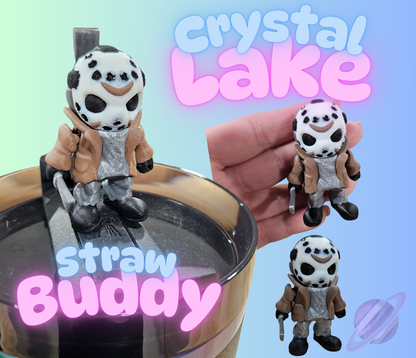 CRYSTAL LAKE-3D PRINTED STRAW BUDDY
