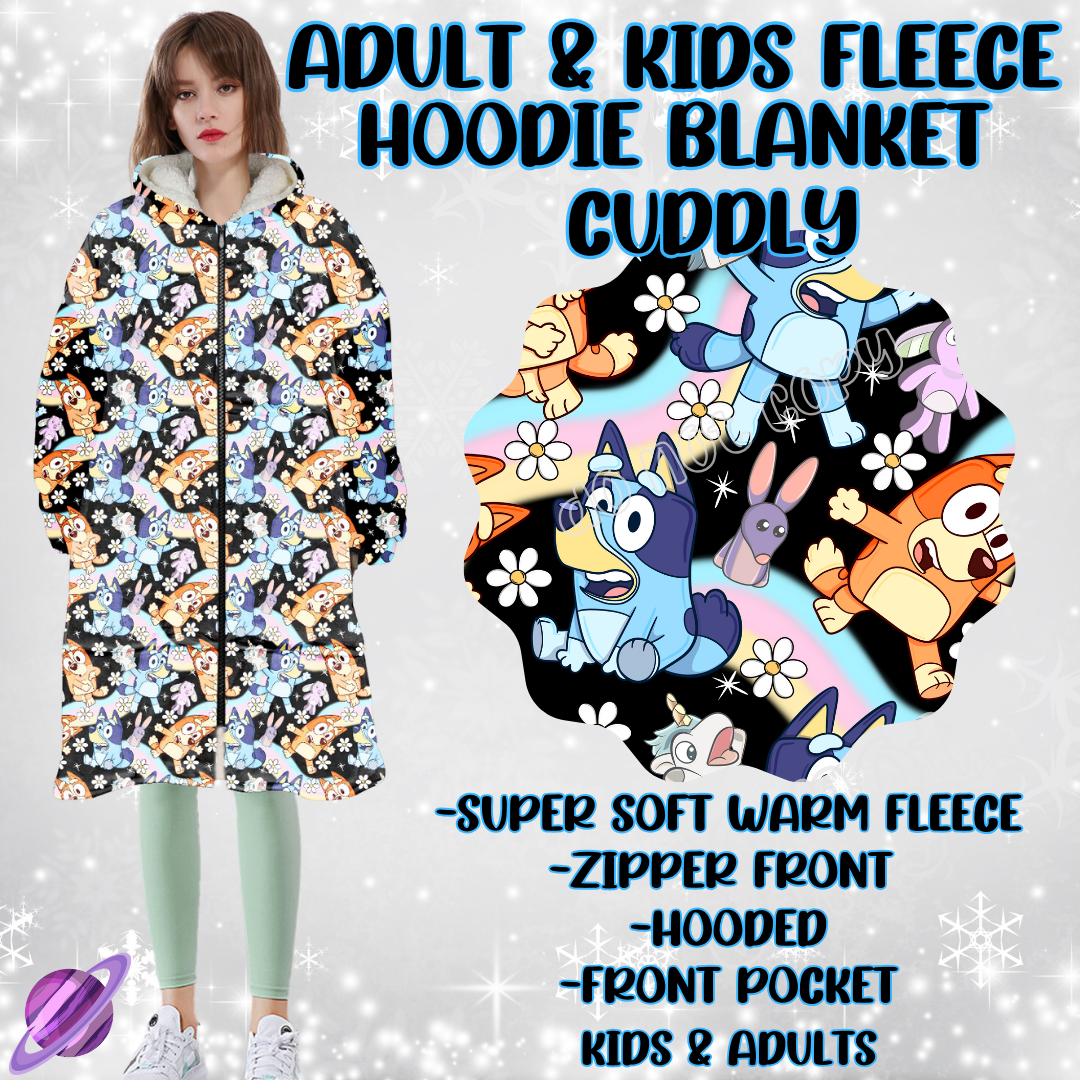 CUDDLY - HOODIE BLANKET RUN PREORDER CLOSING 12/18