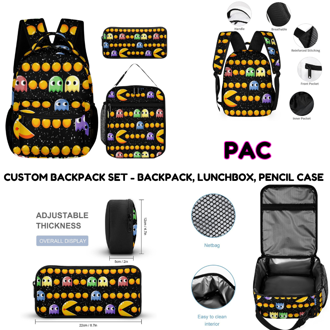 PAC - CUSTOM BACKPACK SETS PREORDER CLOSING 9/18