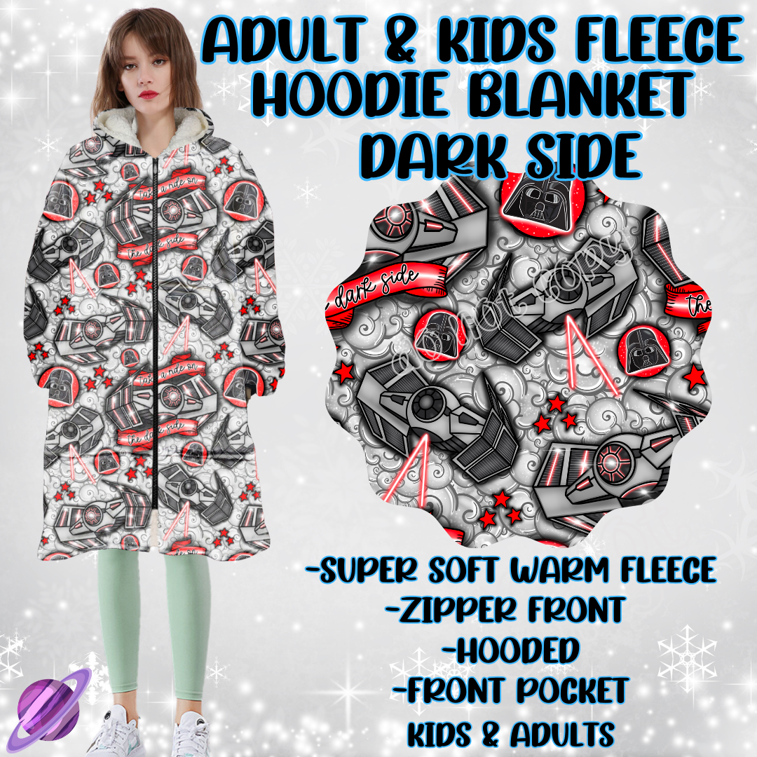 DARK SIDE - HOODIE BLANKET RUN PREORDER CLOSING 12/18