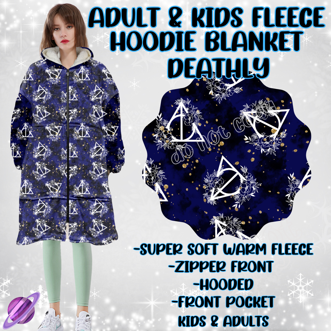 DEATHLY - HOODIE BLANKET RUN PREORDER CLOSING 12/18