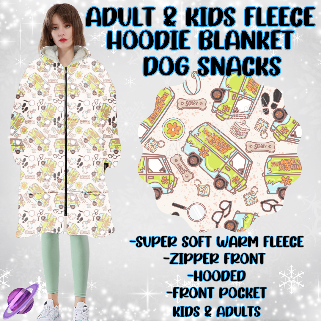 DOG SNACKS - HOODIE BLANKET RUN PREORDER CLOSING 12/18