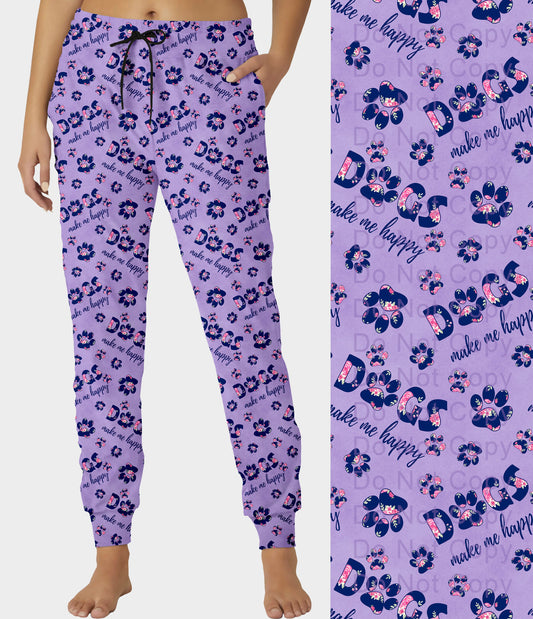 RTS - Dogs Make Me Happy Joggers